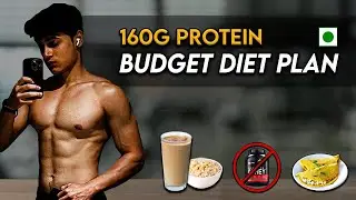 Lowest Budget Full day of Eating | Vegetarian Diet | 160g Protein