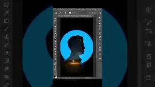 Create Double Exposer in Photoshop || Photoshop Tutorial #shorts #youtubeshorts #photoshop