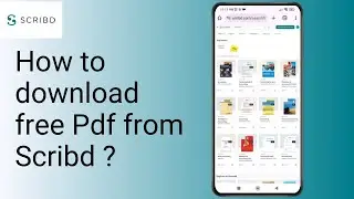 How to download free Pdf from Scribd ?