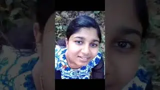 Beautiful mallu girl latest shocking video on forest💕🤔