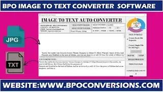 Online /Offline Image to text converter app | Online/Offline image to notepad conversion app