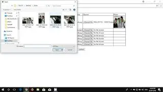 MULTIPLE FILES/PHOTOS UPLOAD IN PHP AND UPLOAD CSV TO MYSQL