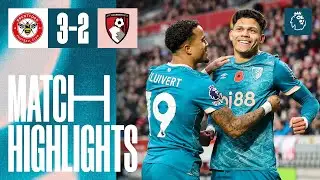 Kluivert scores another set piece goal in defeat | Brentford 3-2 AFC Bournemouth