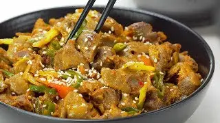 Популярно и очень вкусно! КУРИНЫЕ ЖЕЛУДКИ ПО-КОРЕЙСКИ. Рецепт от Всегда Вкусно!