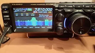 Yaesu FT-710 радиовещание