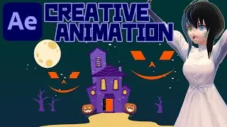 【After Effects】[Creative Animation] HALLOWEEN ANIMATION