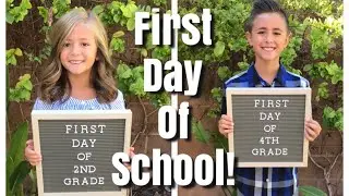 Life As We GOmez BACK 2 SCHOOL Vlog! / *First Day of School 2019!*