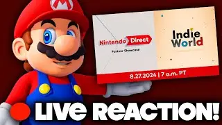 Nintendo Direct LIVE REACTION! Road to Switch 2 Baby!