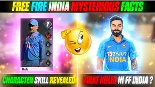 Ms Dhoni Sir Character Skill Revealed😱 Viral Kohli Sir In Free Fire India?🔥