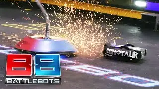 EXPLOSIVE MATCH IS A PROPER TUG OF WAR! | Gigabyte vs Minotaur | BattleBots