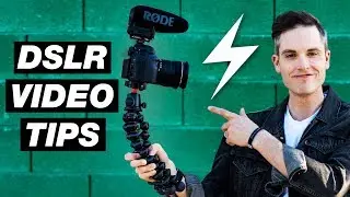 7 DSLR Vlogging Tips — Canon 6D Mark II Tutorial and Settings