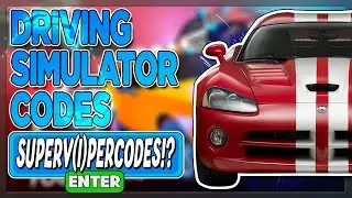 ALL NEW ROBLOX Driving Simulator SECRET *OP* CODES! | ROBLOX 2023 CODES