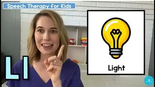 L Word Practice | Speech Therapy for Kids | Initial Position