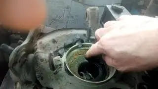ТОЙОТА ГАЙА ЗАМЕНА ПОДШИПНИКА ПЕРЕДНЕЙ СТУПИЦЫ