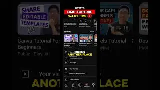 How to Manage or Limit YouTube Watch Time