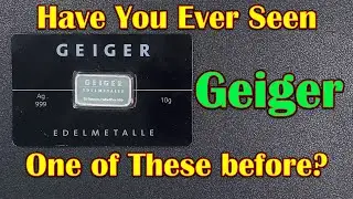 Geiger 10 Gram Bar in Black Assay Card! Have You Ever Seen One of These Before?