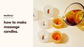 how to make massage candles 💆‍♀️