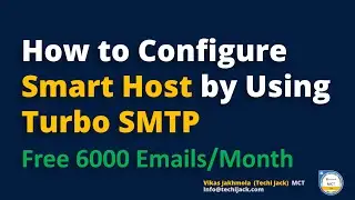 How to Configure Smart Host in Exchange 2019 | Turbo SMTP