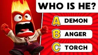 WHO IS THIS ?| INSIDE OUT 2 Quiz😁😭😱🤢😡 | Quiz 2024