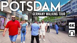POTSDAM, Germany 🇩🇪 4K Walking Tour City Center
