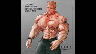 Soldier Muscle Growth Animation