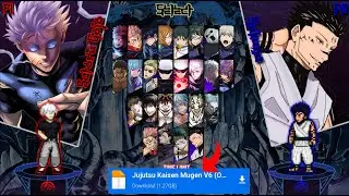 UPDATE!! NEW JUJUTSU KAISEN MUGEN V6 GAME [ANDROID/PC] OFFLINE 2023