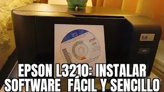 Epson L3210: cómo instalar el software más extensión de garantía ! fácil y sencillo.