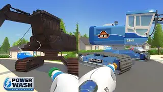 TRACTOR 🚜 - CLEANING POWERWASH/  gameplay/ part 4