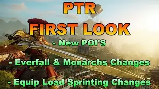 First Look at NEW PTR - (Revamped Starting Experience & Greatsword) (NEW WORLD)