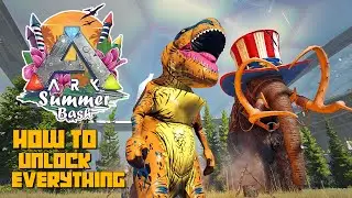 ARK: Summer Bash 2021 Update | ALL NEW Chibis/Emotes/Cosmetics & How To Unlock Them!