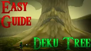 How To Complete Ocarina of Times Inside The Deku Tree Quickly And Easily