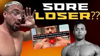 Joesthetics HATES ME & is a sore loser - My response