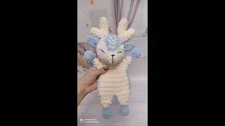 Комфортер крючком по МК ju_ju_toys. Подробный МК для начинающих!
