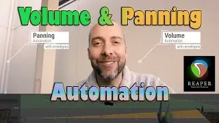 Volume and Pan Automation Envelopes in Reaper