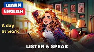 A Day At Work | Improve Your English | English Listening Skills - Speaking Skills