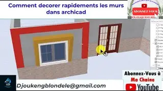 HOW TO DECORATE THE WALLS WITH COMPLEX TOOL IN ARCHICAD