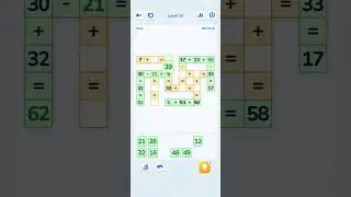 Math Crossword - Level 25 