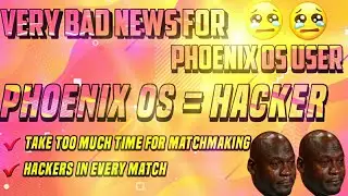 A very bad news for Phoenix OS users|Pubg matchmaking error|Hacker's in pubg mobile.Squad helper.