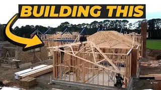 Framing a MASSIVE Single Story House - Part 2 of 3
