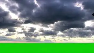 black cloud green screen effect / sky green screen video / badal green screen / black sky footage