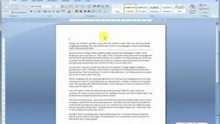 How to have two Word documents open for editing in the same window? | Word 2007