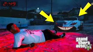 GECE YARISI HURDALIKTA GEZEN ŞEYTANIN ARABASINI BULDUM!(ÇOK KORKUNÇ!) - GTA 5