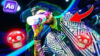 TRIPPY LSD HALLUCINATION Effect - After Effects Tutorial