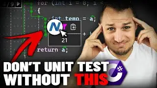 This does Unit Testing in REALTIME?! - C# Visual Studio Extension #csharp #visualstudio