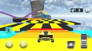 Race Off Car Stunt Master 3D - Extreme Car Driving 2023 - Android GamePlay