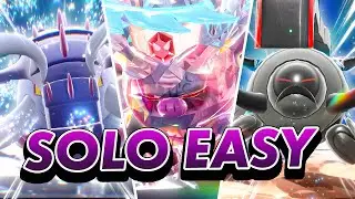 The BEST Pokemon to SOLO Spotlight GREAT TUSK & IRON TREADS Tera Raid in Scarlet and Violet