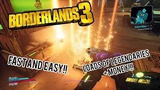 Borderlands 3 - MASSIVE LEGENDARY + MONEY FARM (AFTERPATCH) 3X More Loot!!