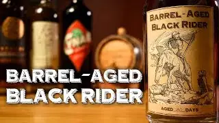 Barrel-Aged Black Rider - a Negroni-Style Drink Inspired by William S. Burroughs & Tom Waits