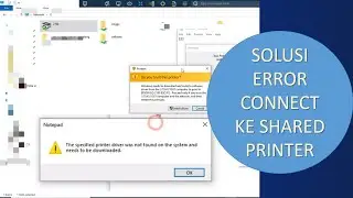 solusi error do you trust this printer