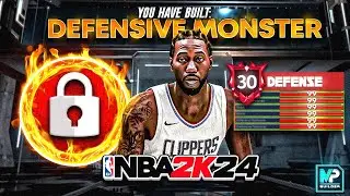 *NEW* BEST PERIMETER LOCKDOWN BUILD IN NBA 2K24 + BEST BADGES! THE BEST HYBRID LOCK BUILD NBA 2K24